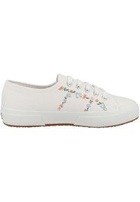 Superga LITTLE FLOWER EMBROIDERY biały