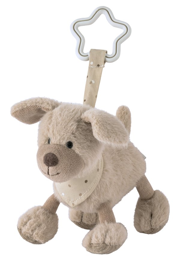 HUND LUCKY – Kuscheltier – naturbraun