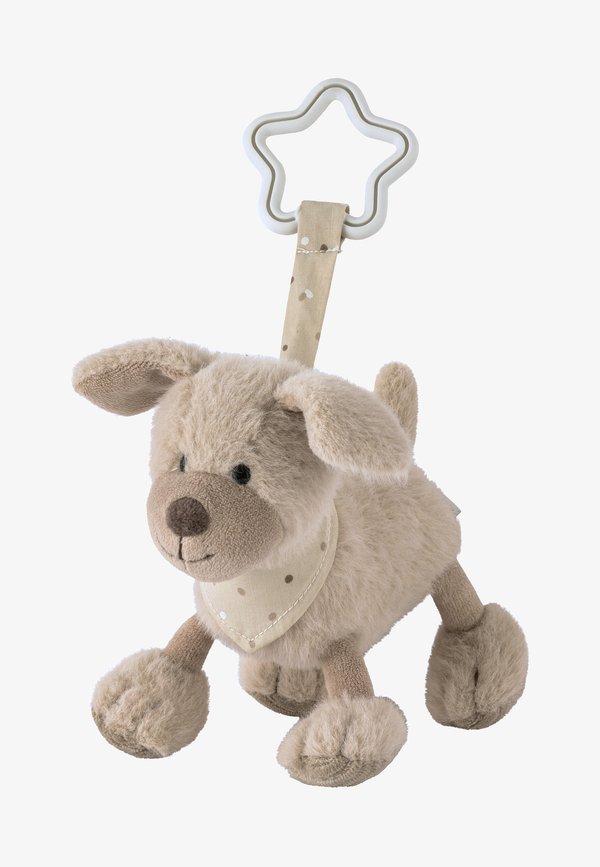 HUND LUCKY – Kuscheltier – naturbraun