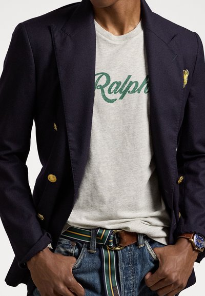 Polo Ralph Lauren THE RALPH T-SHIRT - Nyomott mintás póló - light sport heather
