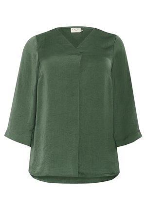 Kaffe Curve Blouse - garden topiary