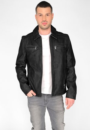 Mustang Nahkatakki - black