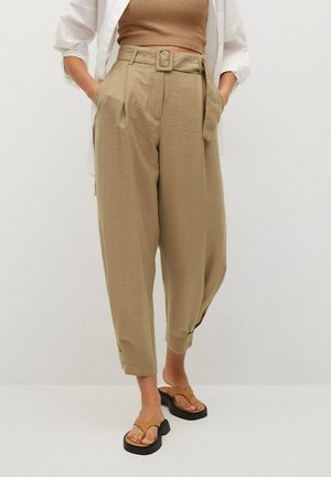VESTI - Pantalon classique - middenbruin