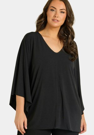 Evans, PLUS SIZE CASUAL TOPS - Blouse - black