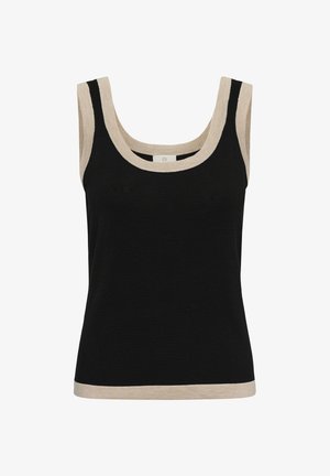 Kaffe, KALIZZA CONTRAST - Débardeur - black deep