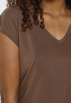 Camiseta básica - brown