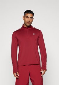 Under Armour VANISH 1/4 ZIP - Langærmet T-shirt - cardinal