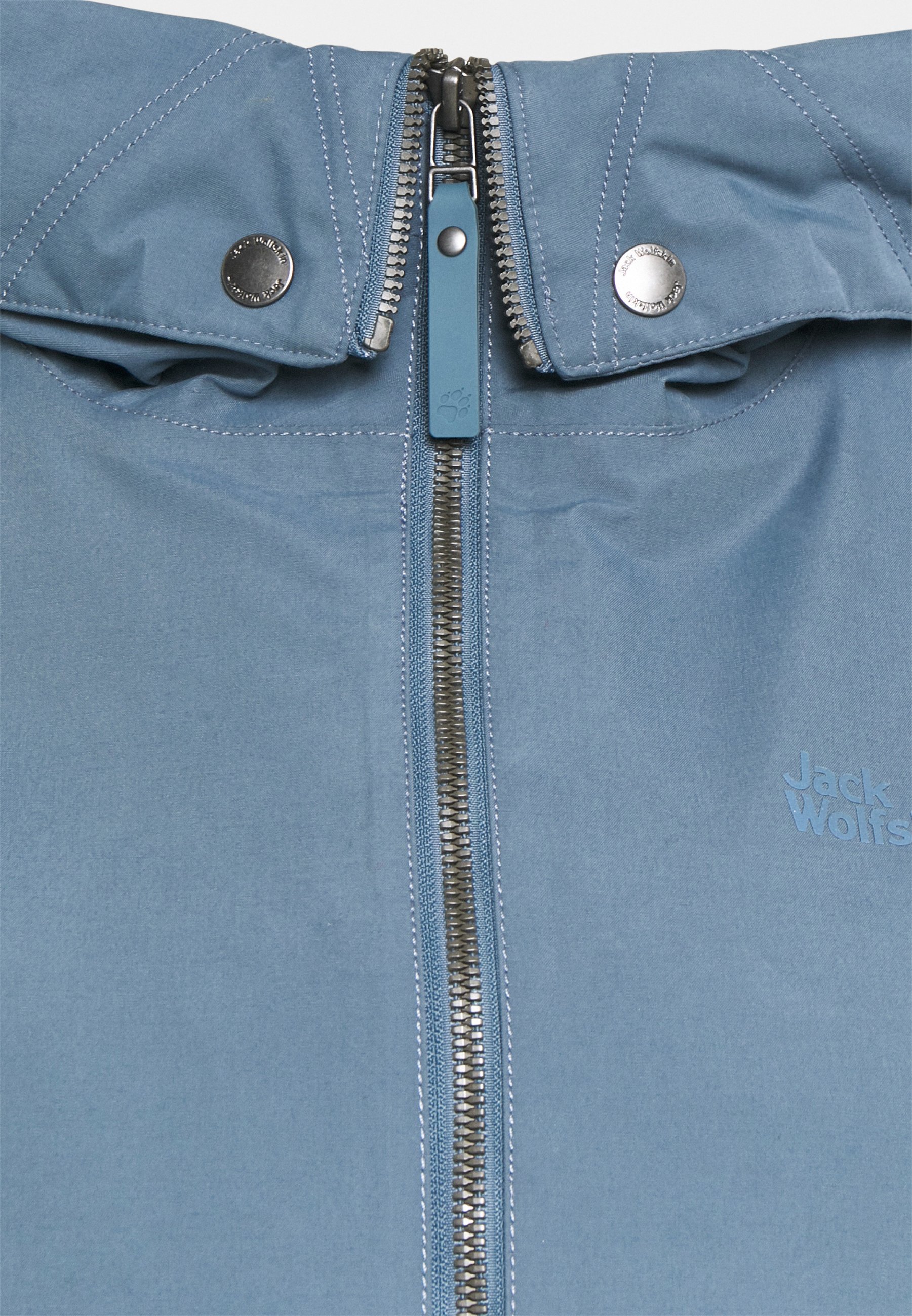 jack wolfskin rocky point parka dames petrol