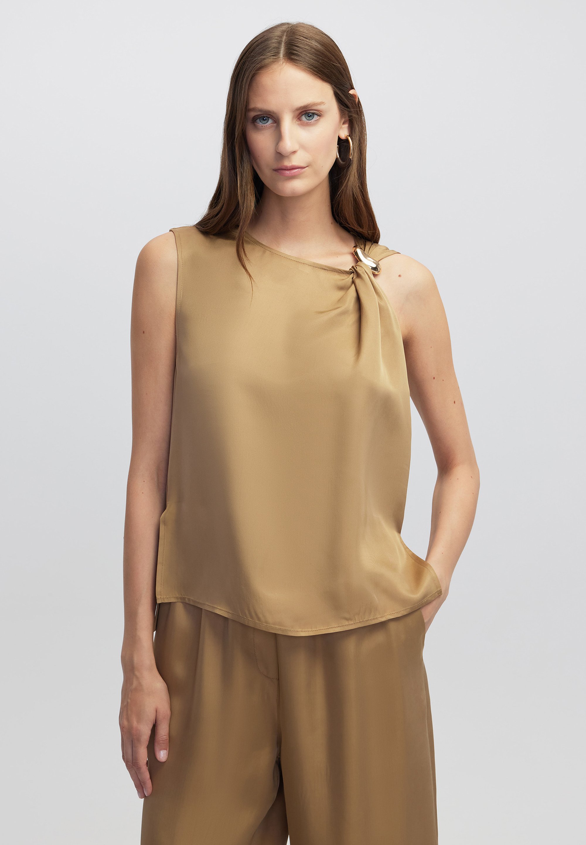 Ipekyol Blouse natural/brown Zalando - Main Image