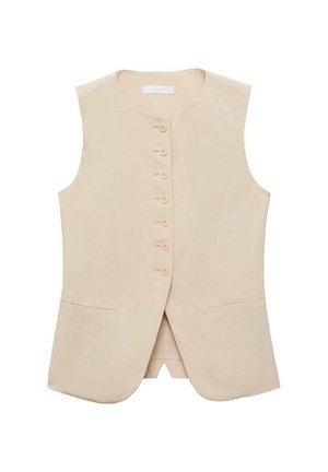 Mango WITH BUTTONS - Bodywarmer - beige