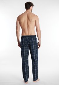 Ceceba LANGE - Pyjama bottoms - blau dunkel karo