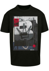 Print T-shirt - black