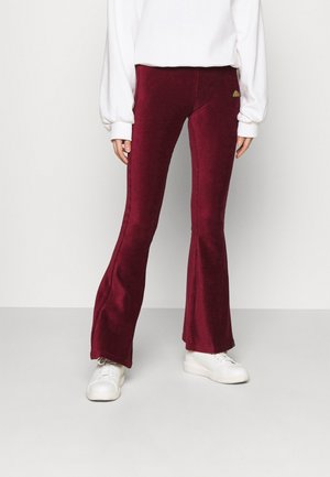 Stoffhose - dark red