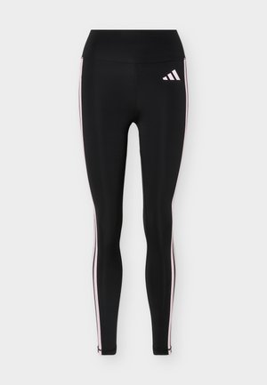 adidas Performance, OPTIME ESSENTIALS WORKOUT 3 STRIPES 7/8 - Κολάν - black/clear pink