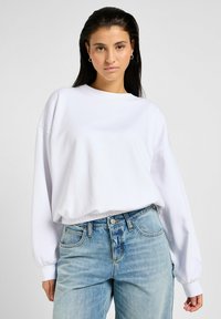 Lee SLEEVE DETAIL - Felpa - bright white