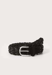Flettet belte - black