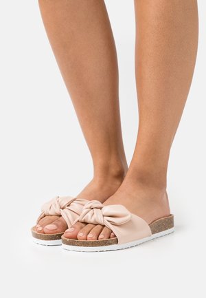 Pantolette flach - pink