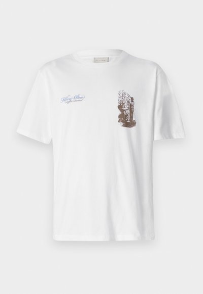 Filling Pieces GARDENER UNISEX - Print T-shirt - white
