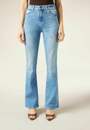 Flared jeans - blue