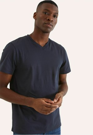V-NECK  - T-paita - dark blue