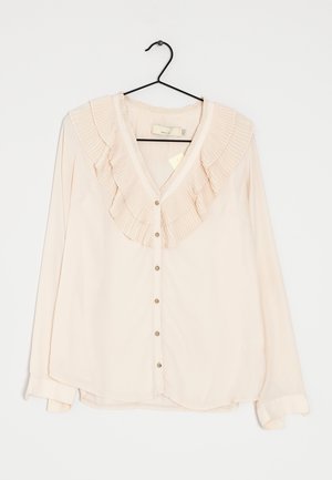 Button-down blouse - orange