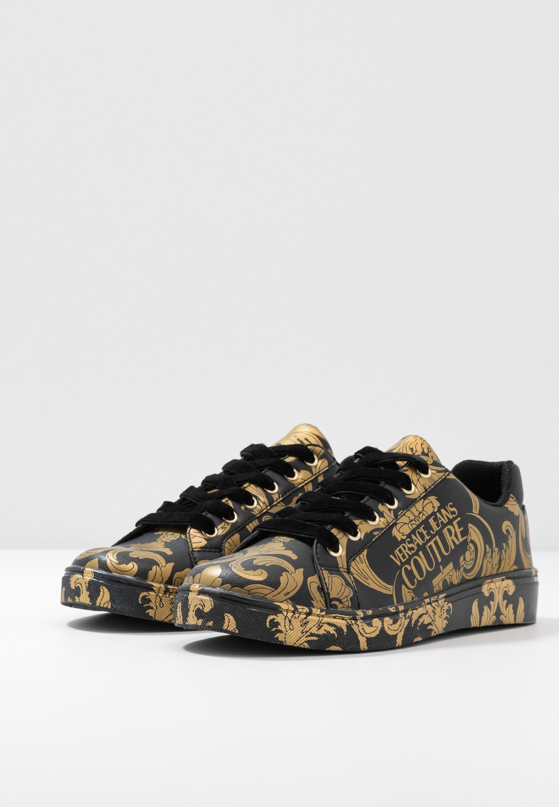 Versace Jeans Couture CAP SOLE Baskets basses nerooro Versace Jeans Couture CAP SOLE Baskets basses nerooro