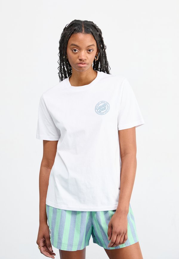 OUTLINE RINGED - Print T-shirt