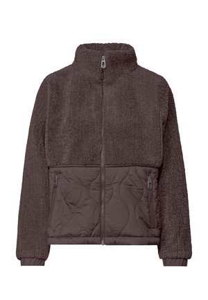 Street One, TEDDY-JACKE MIR SOFTSHELLDETAILS - Veste polaire - plummy brown