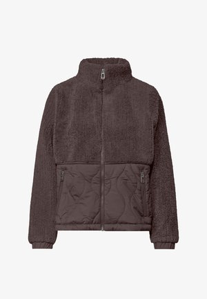 Street One, TEDDY-JACKE MIR SOFTSHELLDETAILS - Veste polaire - plummy brown