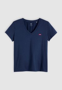 THE PERFECT TEE V-NECK - T-paita - navy