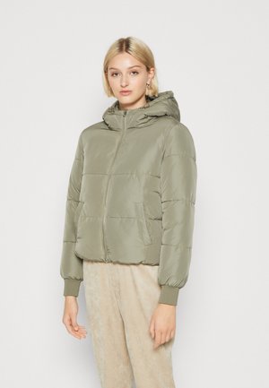 JDYNEWERICA LIFE HOOD - Giacca invernale - vetiver