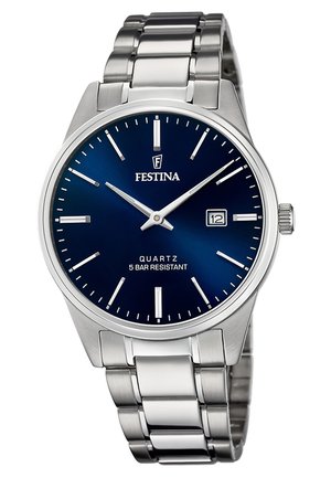 Watch - blau silber