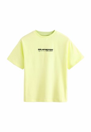 REGULAR FIT - GRAPHIC - Tričko s potlačou - lime green