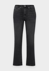 STRAIGHT - Traperice ravnih nogavica - black