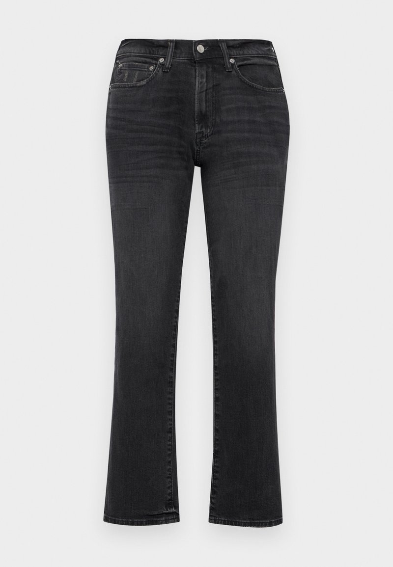 Abercrombie & Fitch Straight leg jeans zwart denim/blackdenim Abercrombie & Fitch Straight leg jeans zwart denim/blackdenim