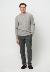 PROFUOMO CREW NECK - Strickpullover - light grey