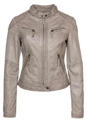 Lederjacke - grey