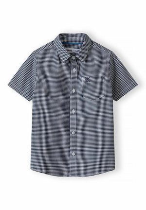 CHECKED SHORT SLEEVE - Košile - white navy