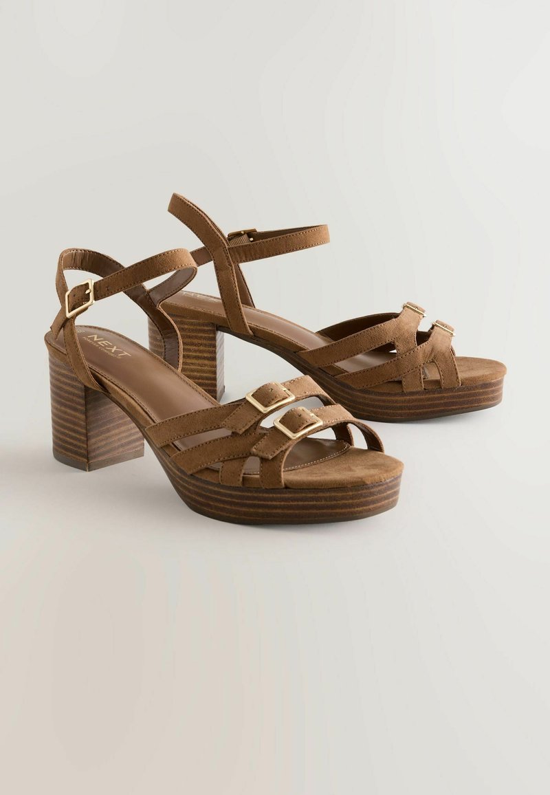 Next REGULAR FIT - FOREVER COMFORT ROUND LOW STRAP BUCKLE DETAIL ...