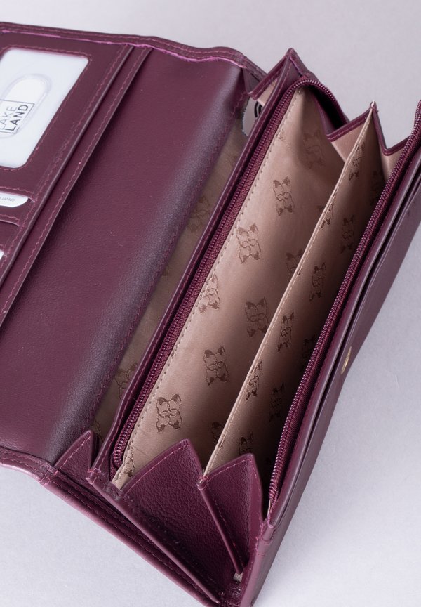LARGE - Wallet - burgundy4