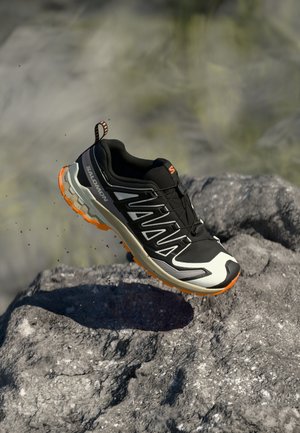 XA PRO 3D V9 GTX - Pantofi alergare trail - black/vanilla ice/turmeric