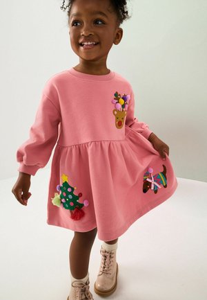 Next, EMBELLISHED  - Freizeitkleid - pink christmas