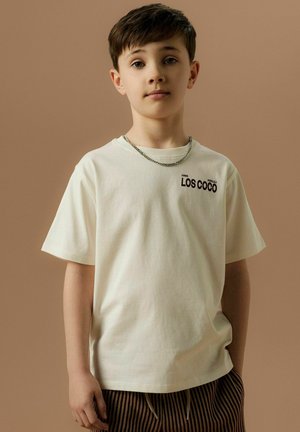 Name it T-shirt print - cloud dancer