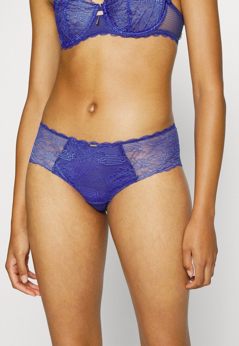 Chantelle WALTZ SHORTY - Calças - navy