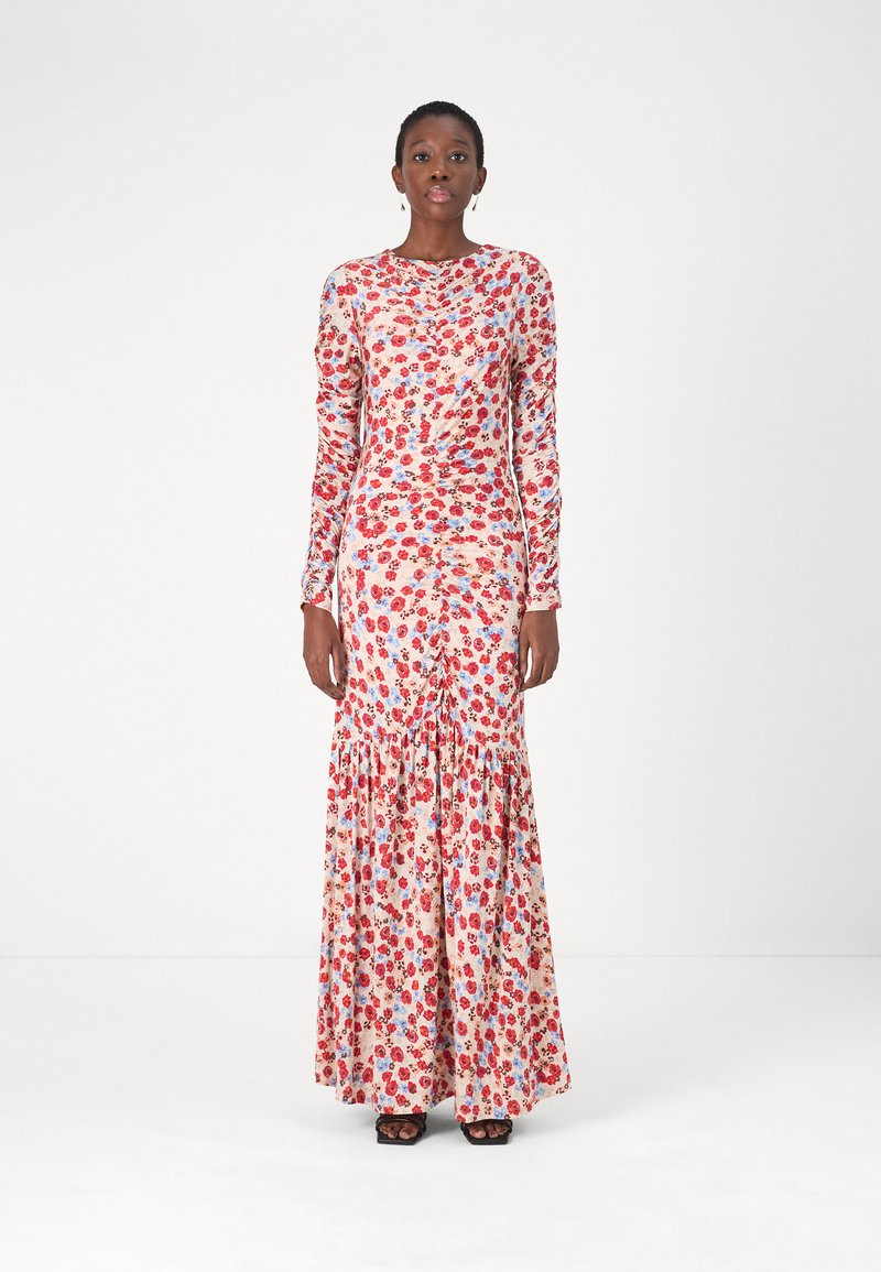 Malina DANIELLE DRAPED DRESS - Trikoomekko - mini rose