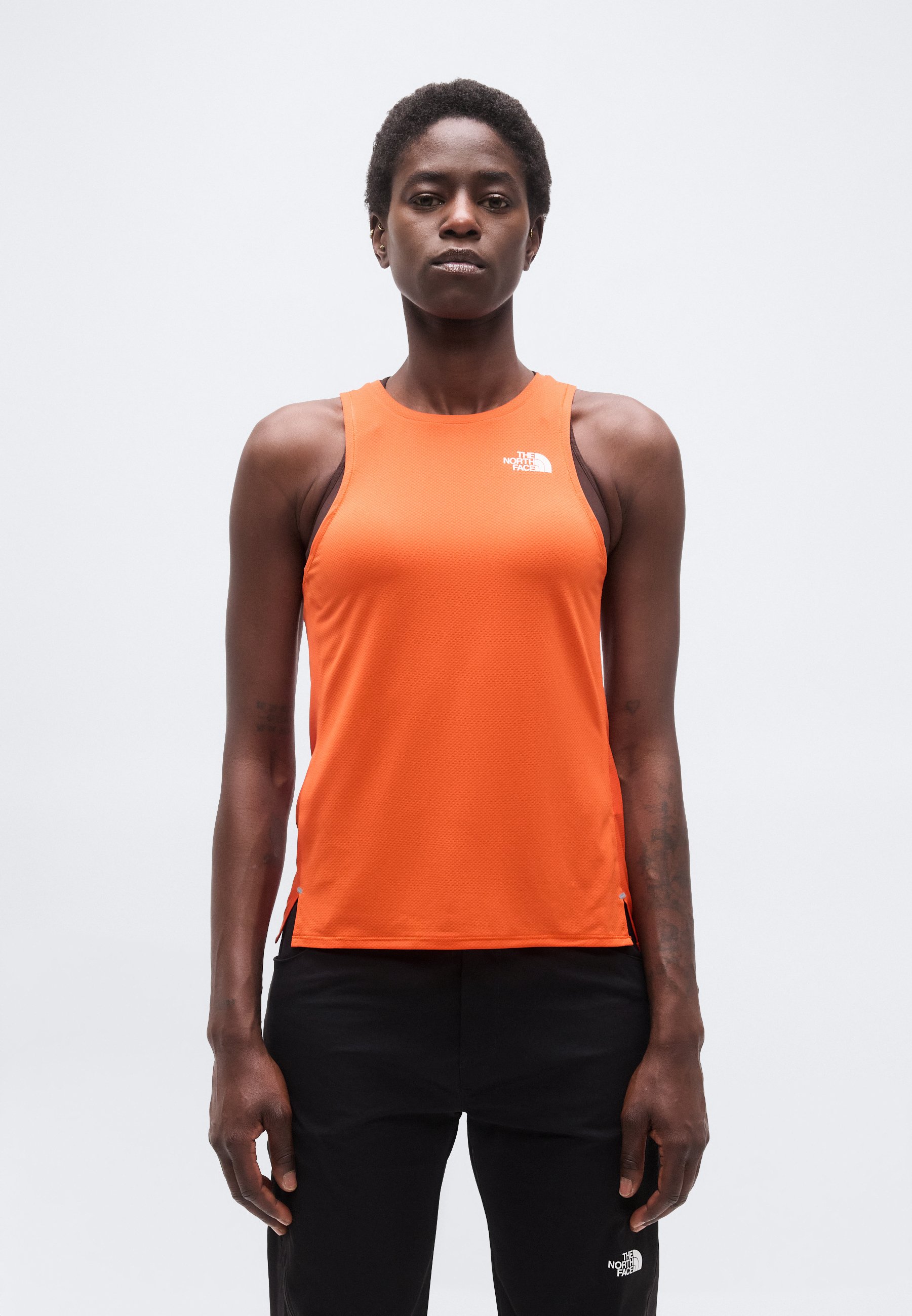 The North Face Summit Series HIGH TRAIL TANK - Top - lava red