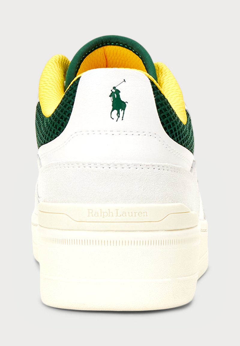 NWOB $110 Polo Ralph Lauren Masters Sport Leather Suede Sneaker Green 8.5 Men main image 3