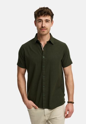 INDICODE JEANS KURZARM  - Hemd - army