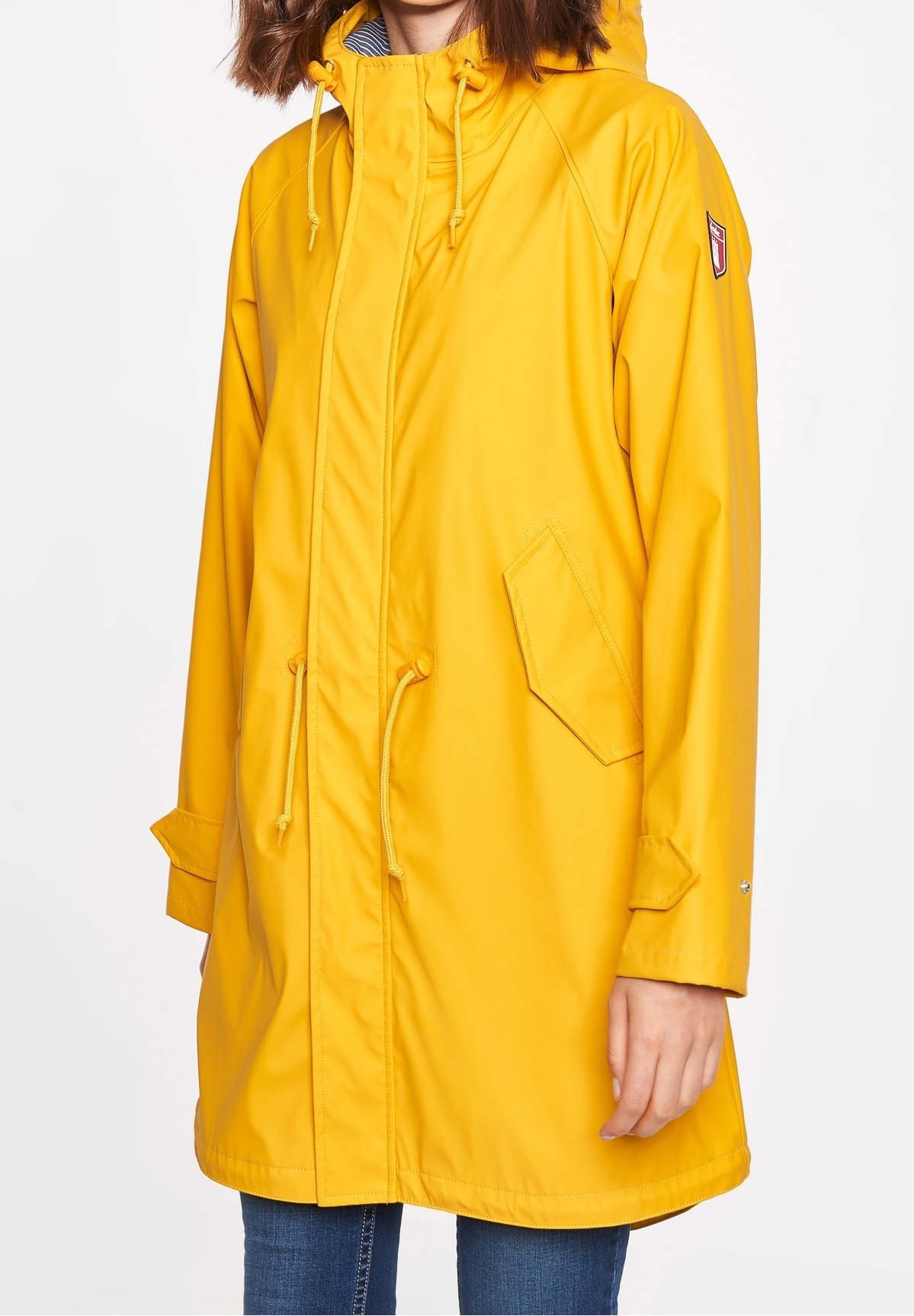 Derbe Parka yellow/jaune (Seconde main) ZALANDO
