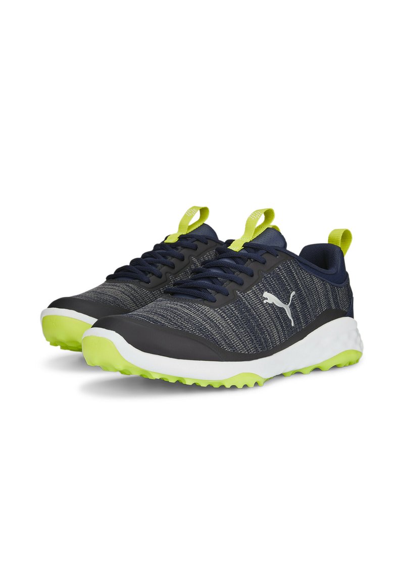blue puma golf shoes